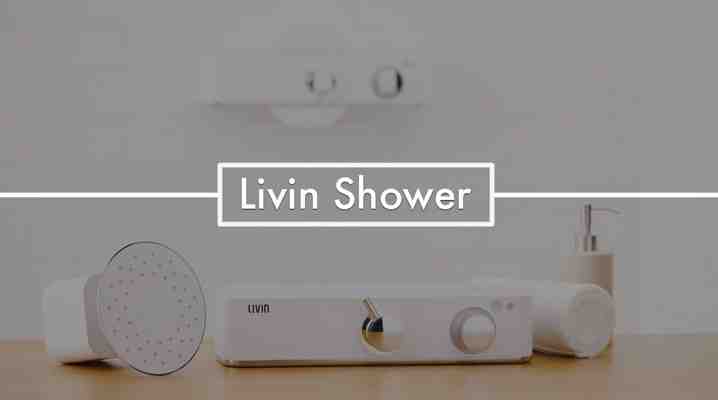 Livin, la ducha inteligente que ahorra agua